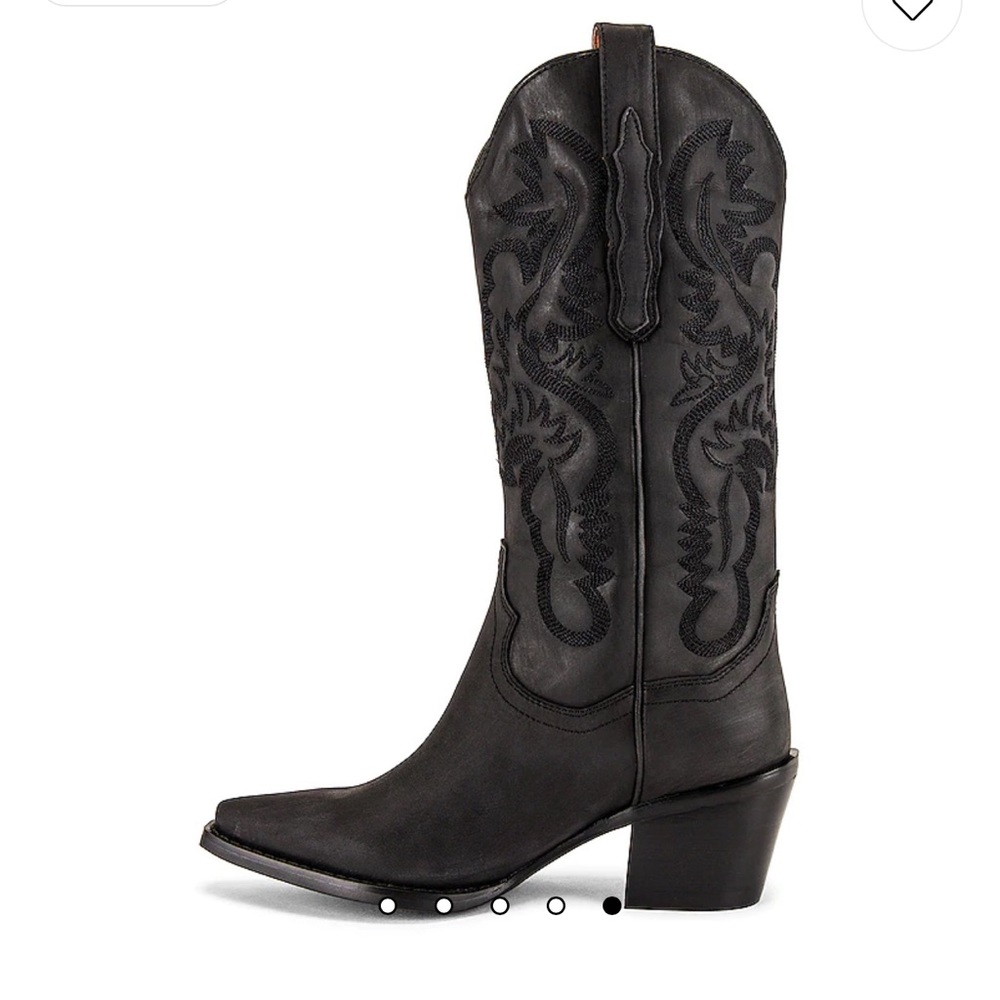 Jeffrey Campbell Dagget boot in black washed